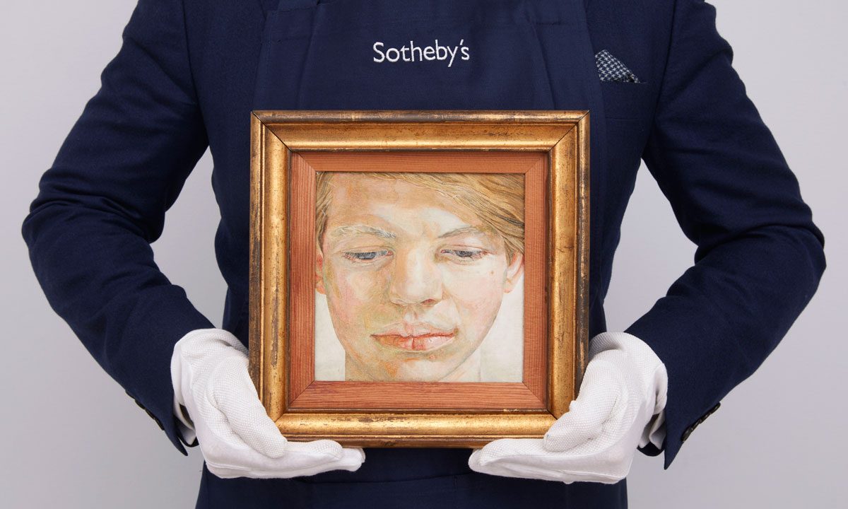 Rare Lucian Freud Portrait Expected to Fetch Millions At Sotheby’s Auction
