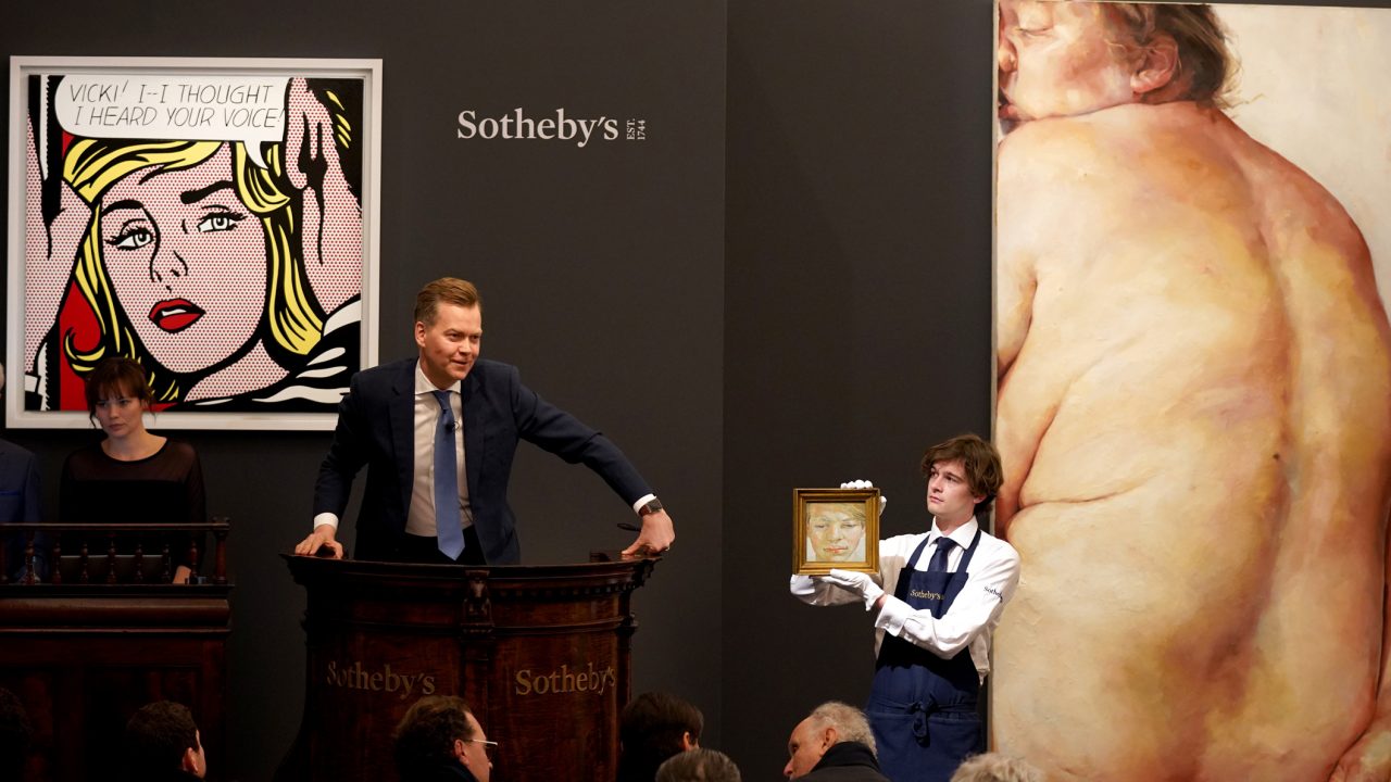 Sotheby’s Contemporary Art Evening Auction Brings in £93.2m