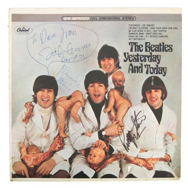 John Lennon The Beatles Autogramm Autograph Paul McCartney