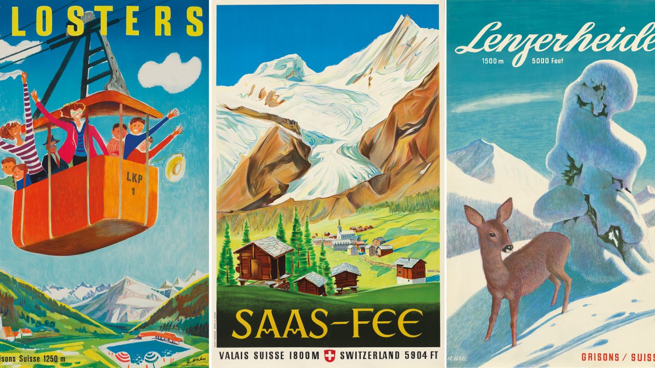 Ski Poster Sale Celebrates Golden Age of Travel