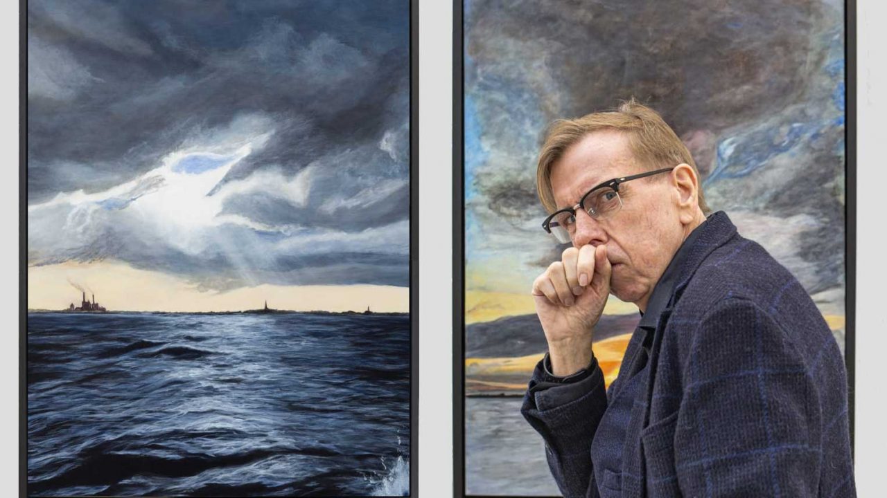 Timothy Spall Comes Out of the Storm at Pontone Gallery
