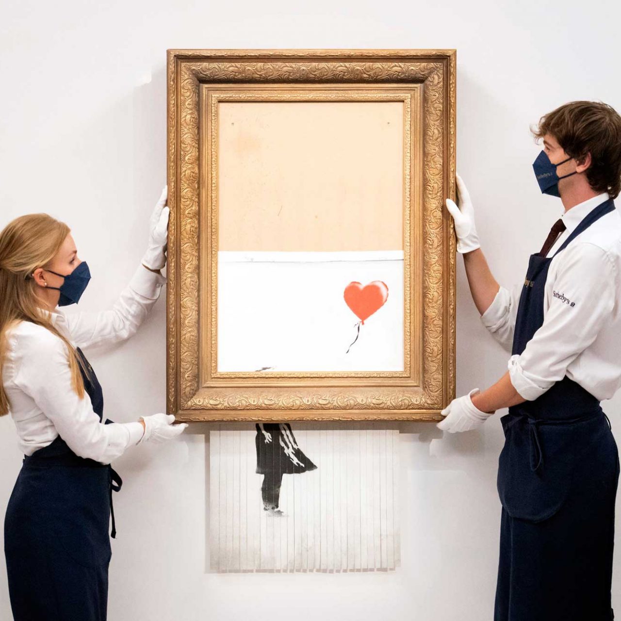 Banksy’s ‘Love is in the Bin’ Sells for a Record £18.6m at Sotheby’s