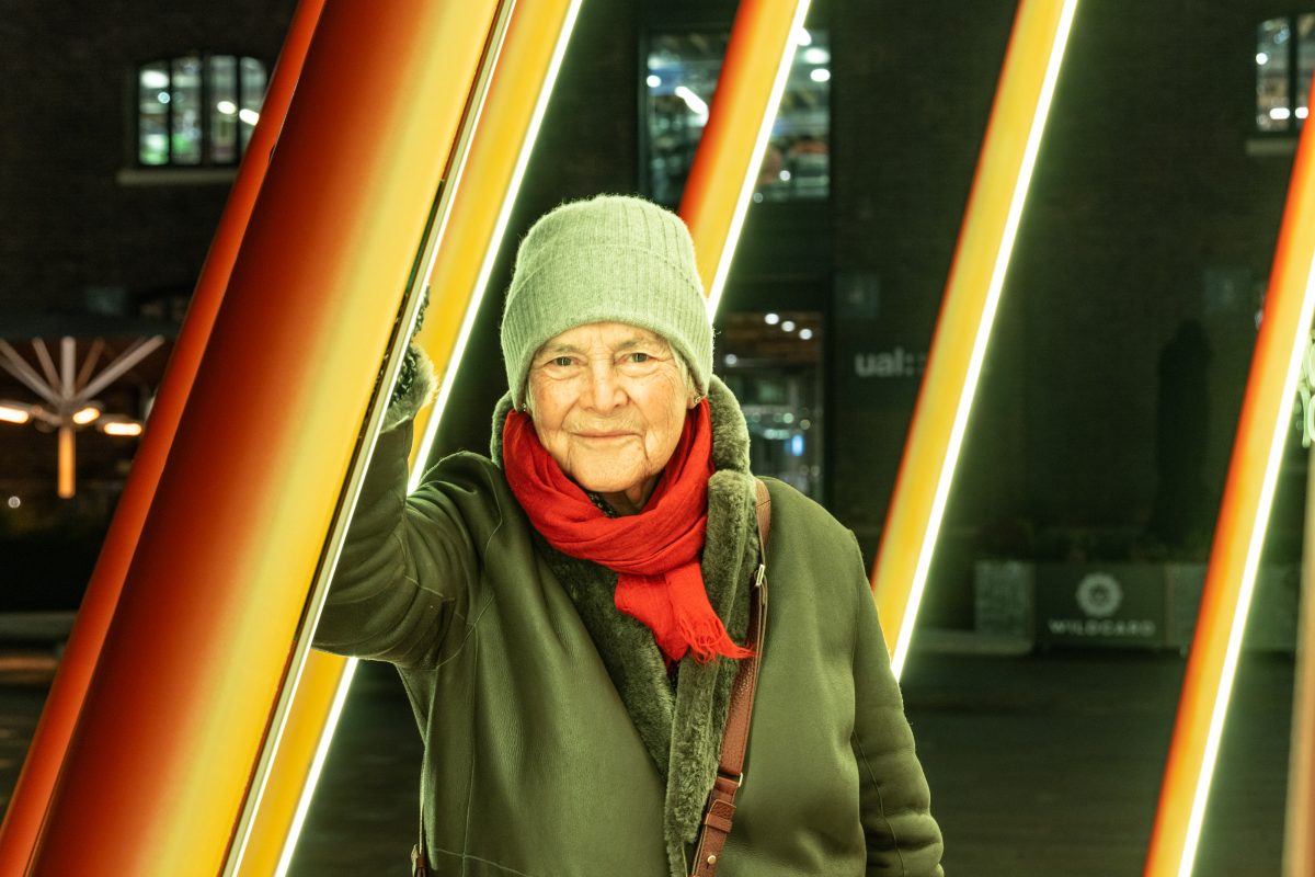 Winter Installation Designed by 81-year-old Artist Unveiled in King’s Cross