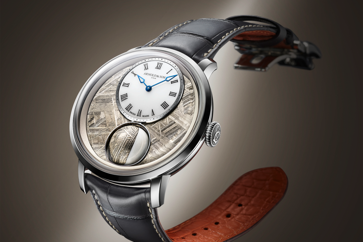 Arnold & Son Reveals New Luna Magna Meteorite Timepiece