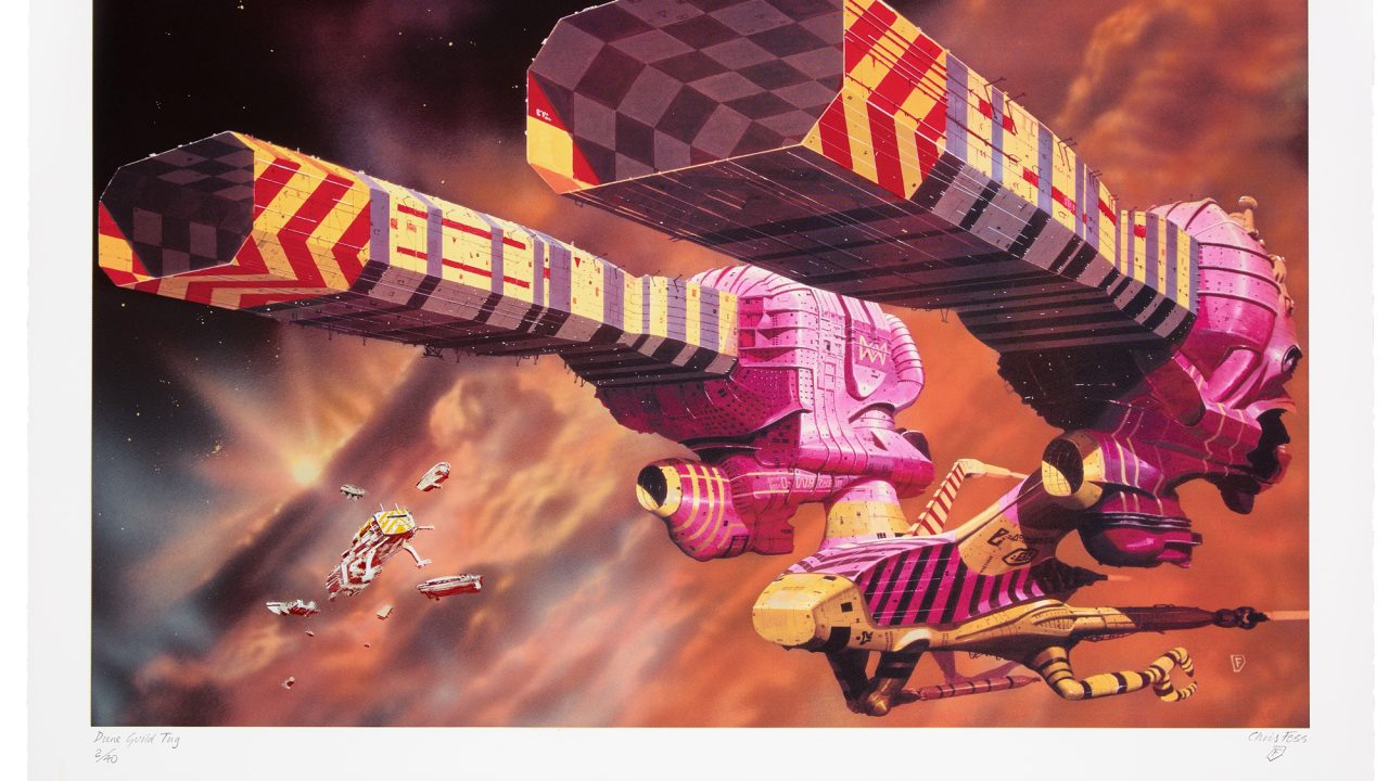 Sci-Fi Artist Chris Foss Releases Limited Edition ‘Dune’ Prints