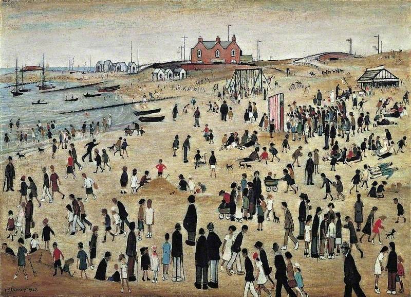 LS Lowry and the Sea at the Granary